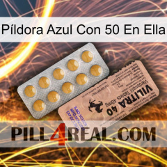 Píldora Azul Con 50 En Ella 41